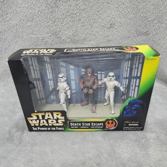 Star Wars Power of the Force DEATH STAR ESCAPE Action Figures Set - 1997 - Picture 1 of 11